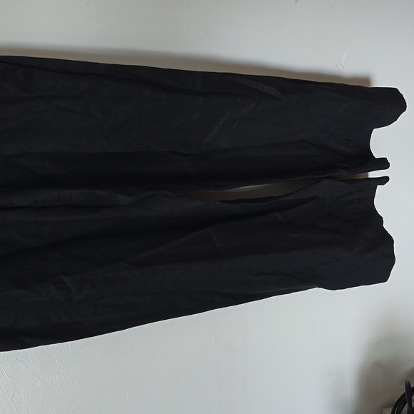 Folk Soft Collar Jumpsuit In Black - Picture 4 of 11